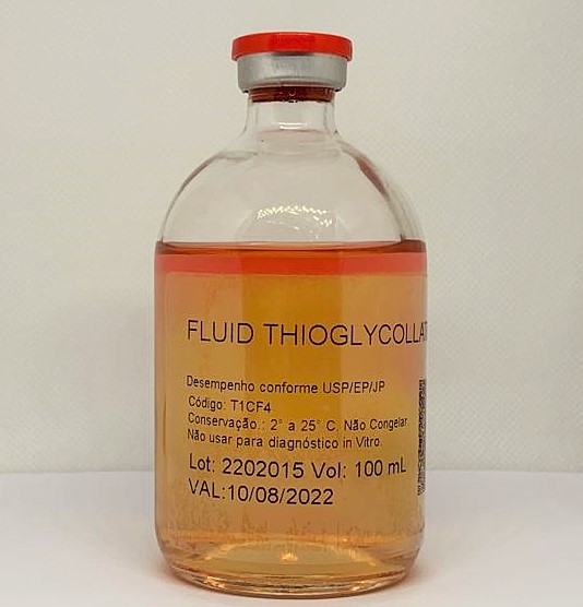 Fluid Thioglycollate, USP, 100mL.
